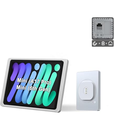 Amazon.com: EMONITA Magnetic Wall Mount with Charging Case A6 for